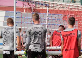 Los granas vuelven al trabajo y esperan debutar el domingo