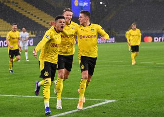 Sancho y Haaland acuden al rescate del Dortmund