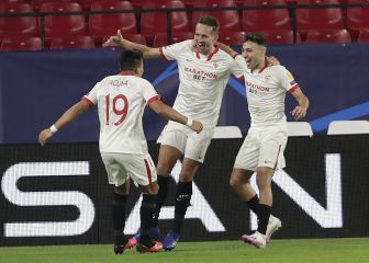 El Sevilla gana por la mínima un partido que debió golear