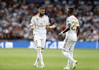 Benzema y Vinicius ya tuvieron una discusión: 