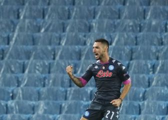 Real Sociedad-Nápoles en imágenes