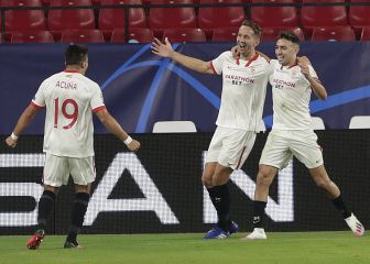 El Sevilla bate el récord de ocasiones de esta Champions