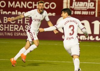 Fran García marca su primer gol con el Albacete