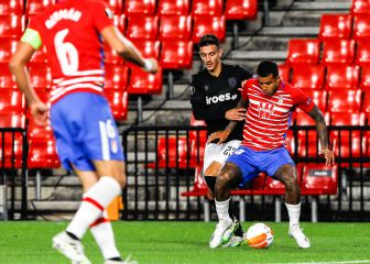 El Granada empata en el debut europeo de Los Cármenes pero sigue líder