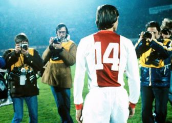 El mítico dorsal '14' de Johan Cruyff cumple 50 años