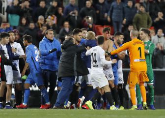 Los 8 supervivientes de los Valencia-Getafe más polémicos