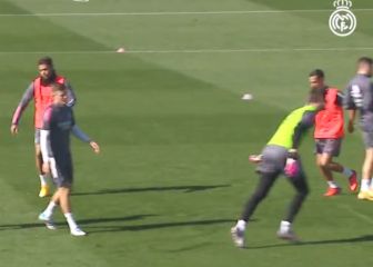 El Real Madrid completó su último entrenamiento antes del Huesca