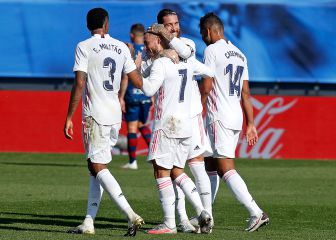 Las imágenes de los goles del Real Madrid - Huesca