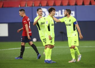 Osasuna - Atlético de Madrid en imágenes
