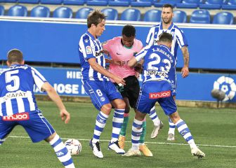 Las imágenes del empate del Barcelona en Mendizorroza