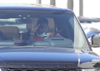 Kondogbia ya está en Madrid a la espera de la revisión médica