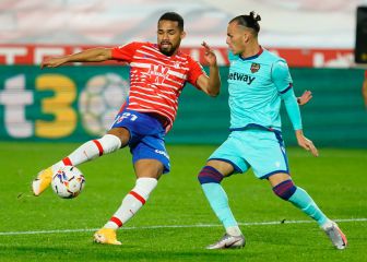 El Granada resistió con uno menos el asedio del Levante