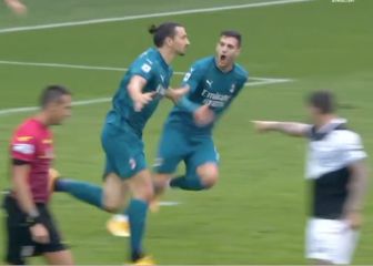Locura total en Italia: ¡Ibrahimovic anota de chilena!