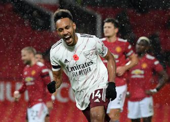 Aubameyang conquista Old Trafford