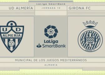 El Almería no puede con un Girona que acabó con 8 jugadores