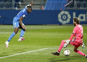 Sekou, el más destacado de los cedidos, marcó en Fuenlabrada