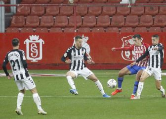 El Sporting es líder provisional y el Castellón sigue 'KO'