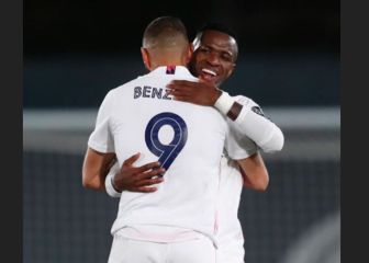 La reconciliación Benzema-Vini, compartida en redes sociales