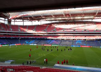Un coche se cuela en el Estadio da Luz: un herido y un detenido