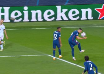 La mano de Herrera en el área por la que empató el Lokomotiv