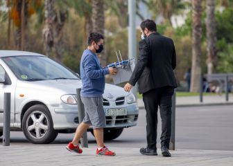 Foto del fútbol-pandemia