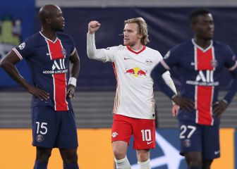 El Leipzig deja al PSG al borde del abismo