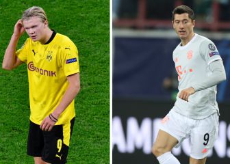 Lewandowski truncó dos veces la operación Haaland-Bayern