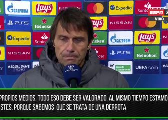 El esperanzador mensaje de Conte tras la derrota ante el Madrid