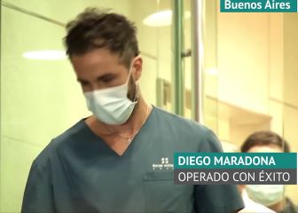 Maradona, operado con éxito
