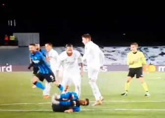 La caliente frase de Ramos a Hakimi: sin ninguna piedad