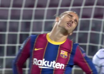 Su reacción lo dice todo: el fallo de Griezmann que ha dado que hablar en redes...