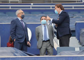 Alejandro Blanco visita las obras de remodelación del Ciutat de València