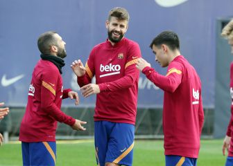 Messi y Griezmann no salen a entrenar
