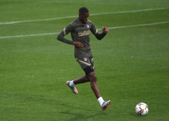 Kondogbia ya se entrena con el grupo; Vitolo, lesión muscular