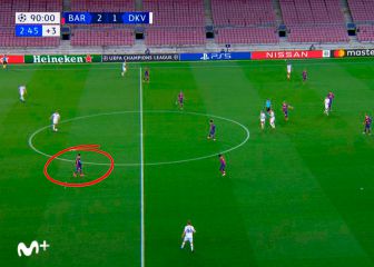 Está volando en las redes:  Messi, en el 92:40, con el partido ardiendo