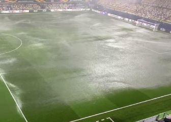 El diluvio monumental que hizo peligrar el Villarrea-Maccabi