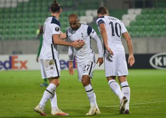 El Tottenham gana en Bulgaria y empata en la cabeza del Grupo J