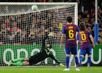 Cech presume de haber desesperado a Messi