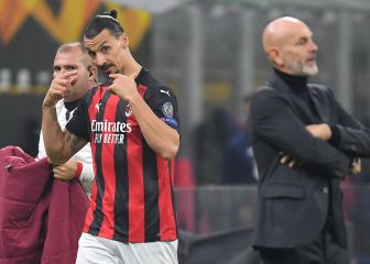 Primer incendio entre Ibrahimovic y Pioli