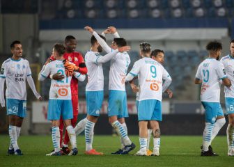 El Marsella sale airoso de una situación límite en Estrasburgo