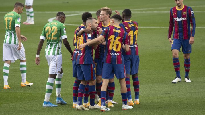 Barcelona-Betis en imágenes