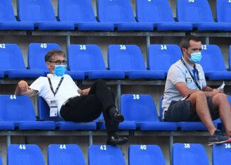 El confinamiento de Vázquez en la grada acaba ante el Coruxo