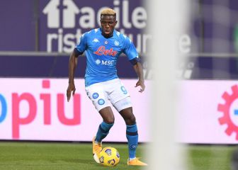 Osimhen coloca al Nápoles en el tercer puesto