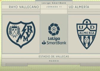 El Almería se lleva los tres puntos en Vallecas en el 96'
