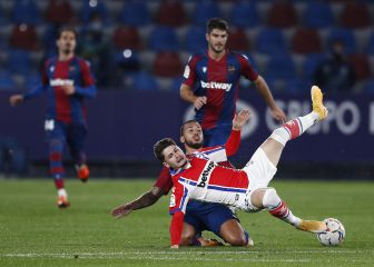 Reparto de puntos en el Ciutat de Valencia