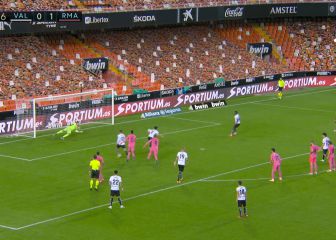 Inexcusable para un jugador profesional: así actuó Marcelo en el penal para Valencia