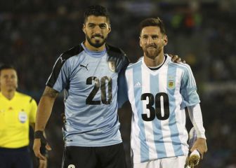 Suárez, al acecho de Messi