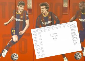 Koeman 'toca' el vestuario