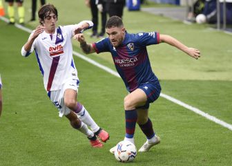 Javi Galán, la sorpresa más positiva del Huesca