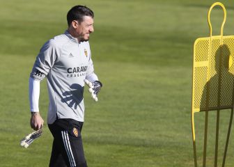 Cristian Álvarez es baja este viernes frente al Oviedo